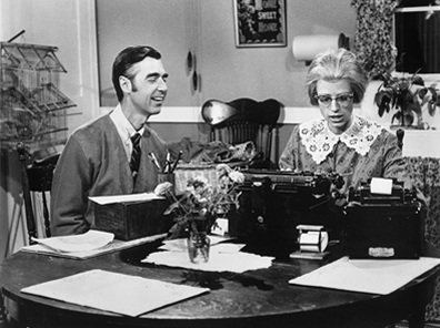 Mister Rogers and Mrs. McFeely